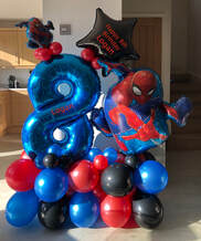 Spiderman Balloons Manchester