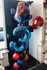 Spiderman Balloons Manchester
