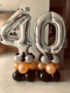40th Birthday Balloons Manchester