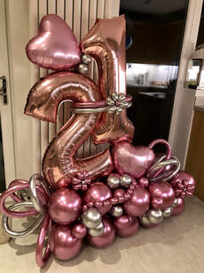21st Birthday Balloons Manchester